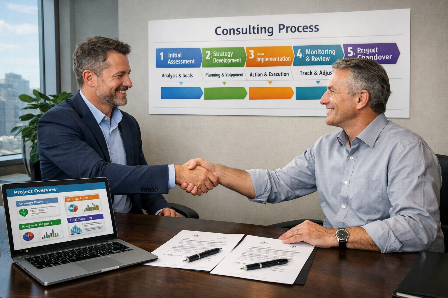 Danismanlik sureci adim adim