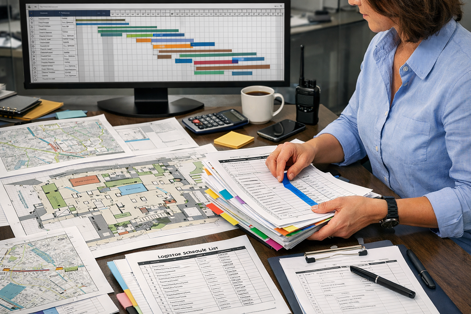 Etkinlik lojistik planlama gorunumu